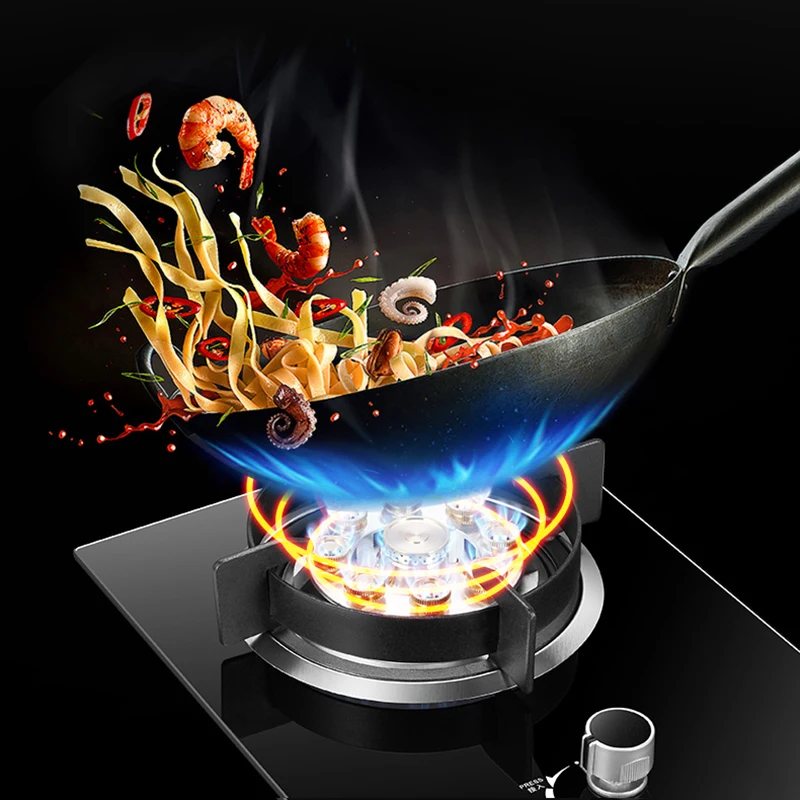 ホット販売低価格ガス炊飯器 LPG スマートポータブルガスコンロガラストップバッテリーシングルバーナーガスストーブキッチン用