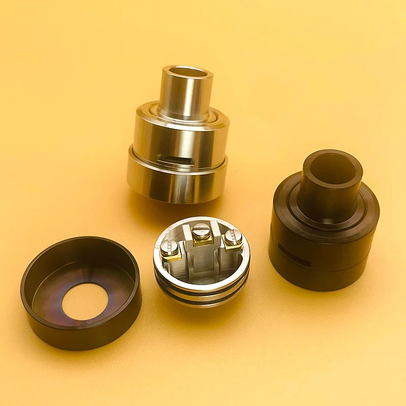 DSX matty RDA Atomizer double Single Coil 22mm Tank 316SS 510 Dripping With Squonk BF PIN For 510 Vape BOX Mod