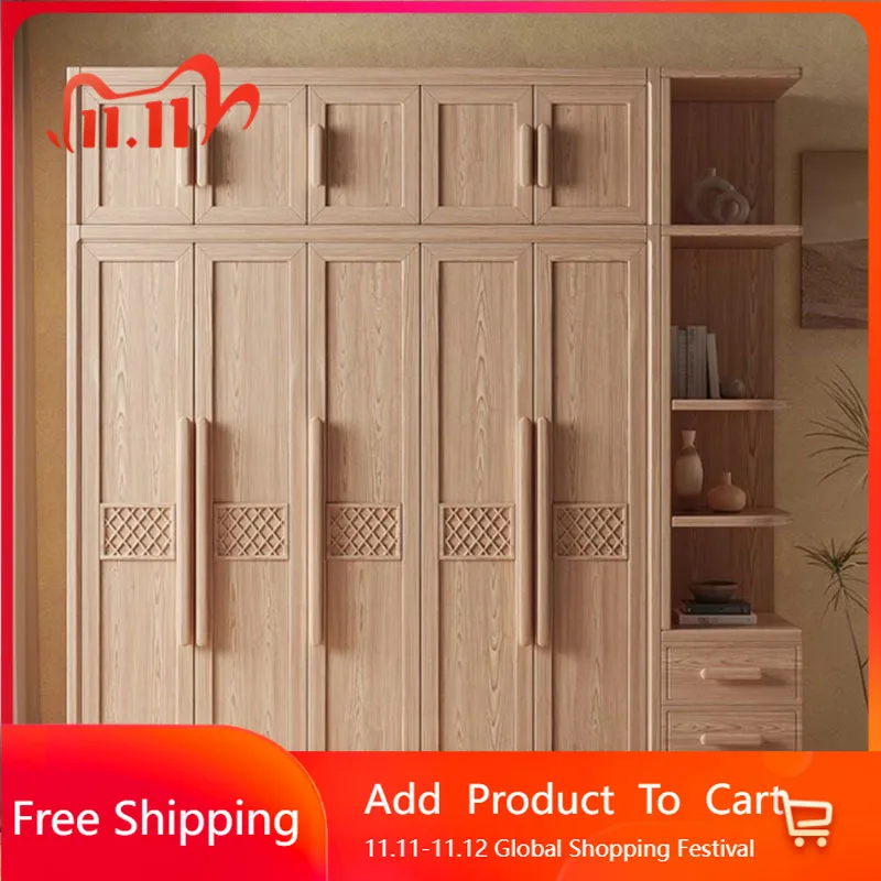 

Craft Office New Luxurious Wardrobe Drawers Multifuncion Bedroom Storage Wardrobe Wooden Vestidores Entrance Hall Furniture