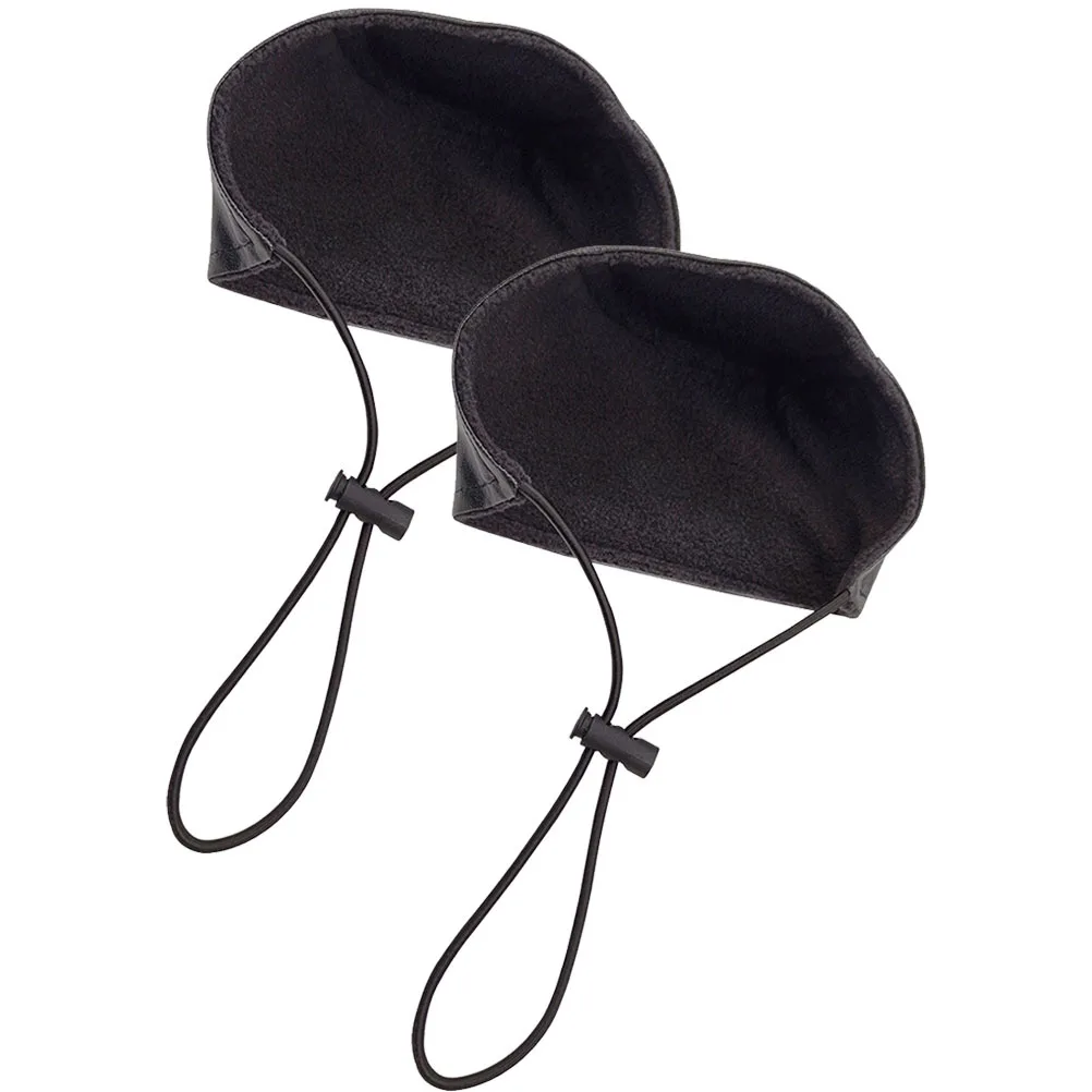 

1 Pair Driving Shoe Heel Protector Cover Wear-Resistant Heel Pads for Car Mat Protection Reusable Elastic Buckle Design