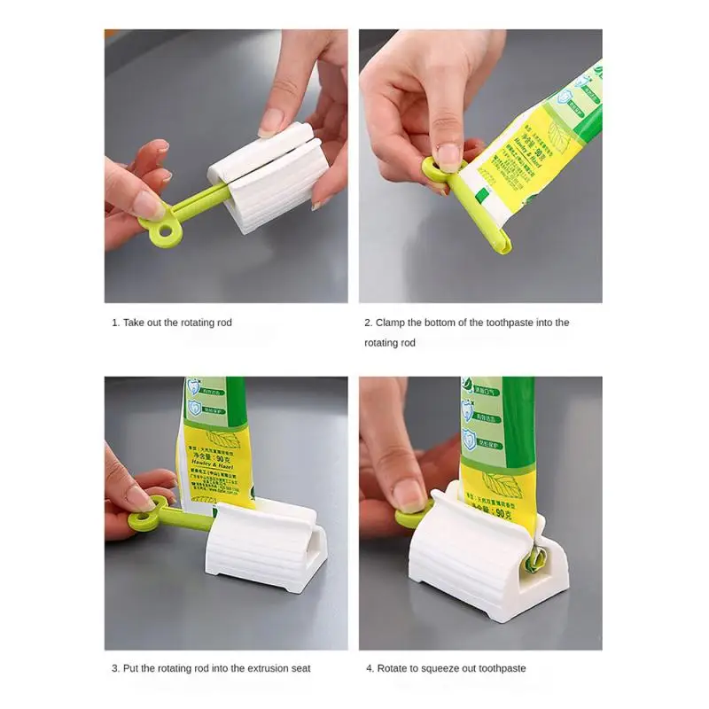 Toothpaste Squeeze Artifact Save Space Save Time Creative Design Manual Avoid Waste Home Supplies Toothpaste Squeezer Pp images - 6