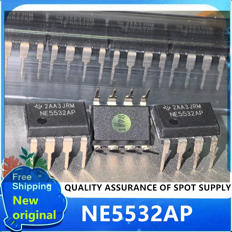 

10pcs/lot NE5532AP 5532AP DIP-8 100% New original in stock