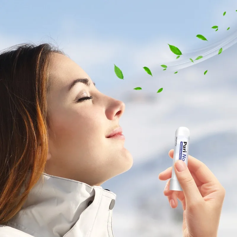 

1 г портативный носовой ингалятор-карандаш, нежный уход за лицом для тела, освежающий воздухоохлаждающий успокаивающий носовой бальзам для ежедневного использования и путешествий