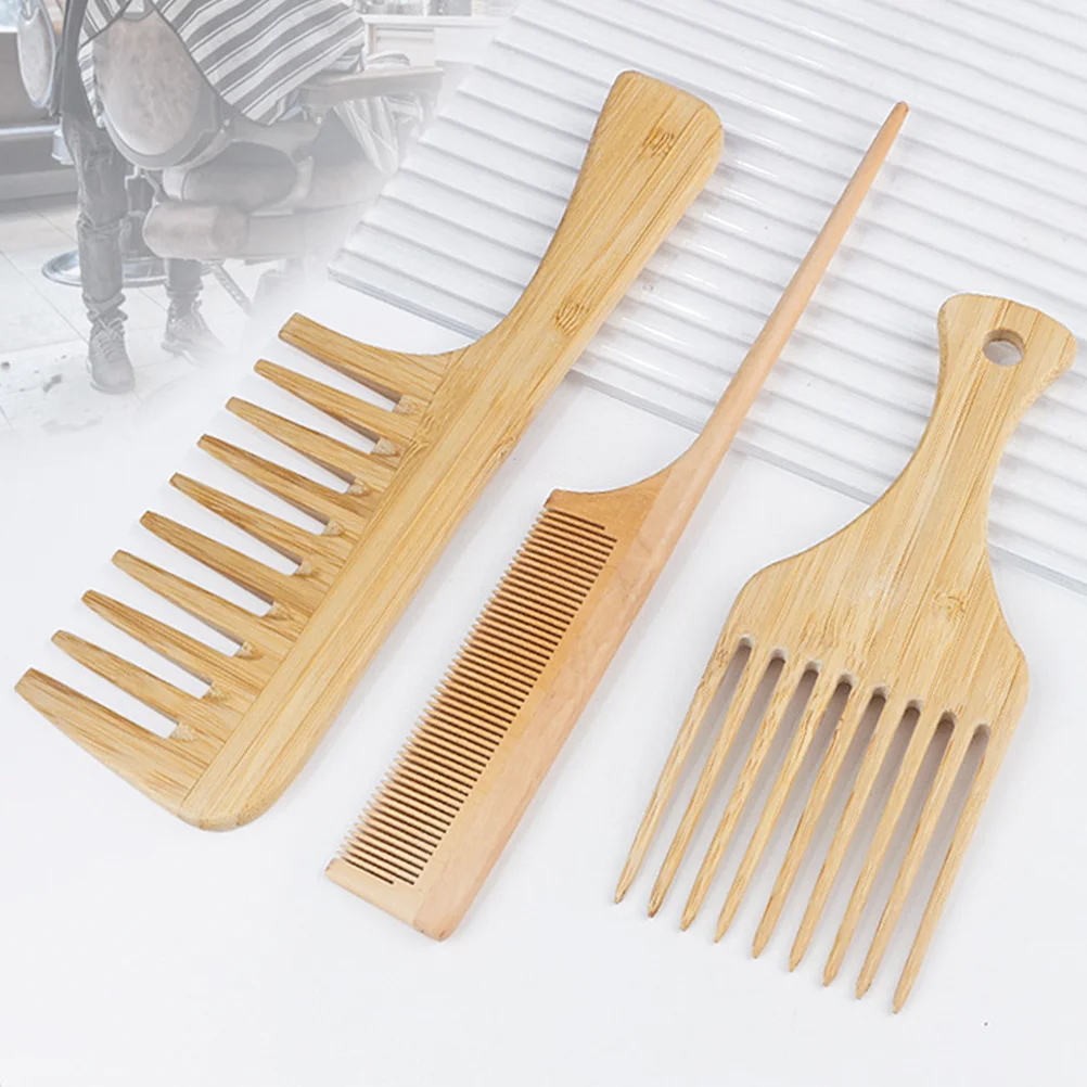 

Utility Comb Miss Styling for Men Braid Hair 203x62cm Bamboo Hairdressing Mens