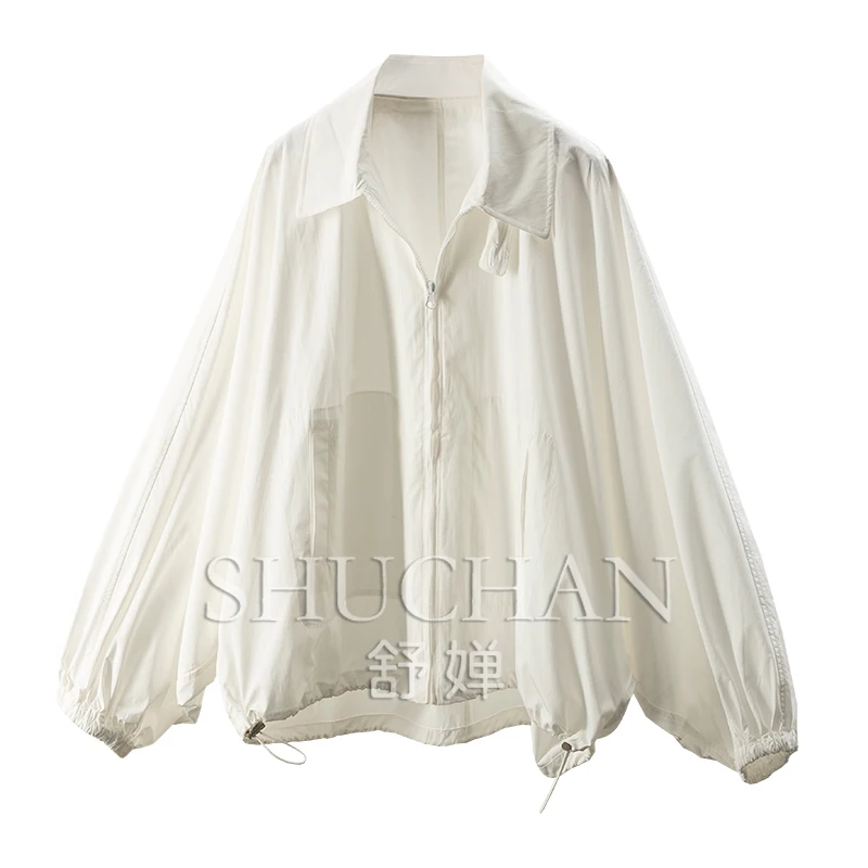

Loose and Stylish, Early Autumn Large Silhouette Bat Sleeve Jacket Trench Coat Women's 02E6 Casacos De Inverno Feminino