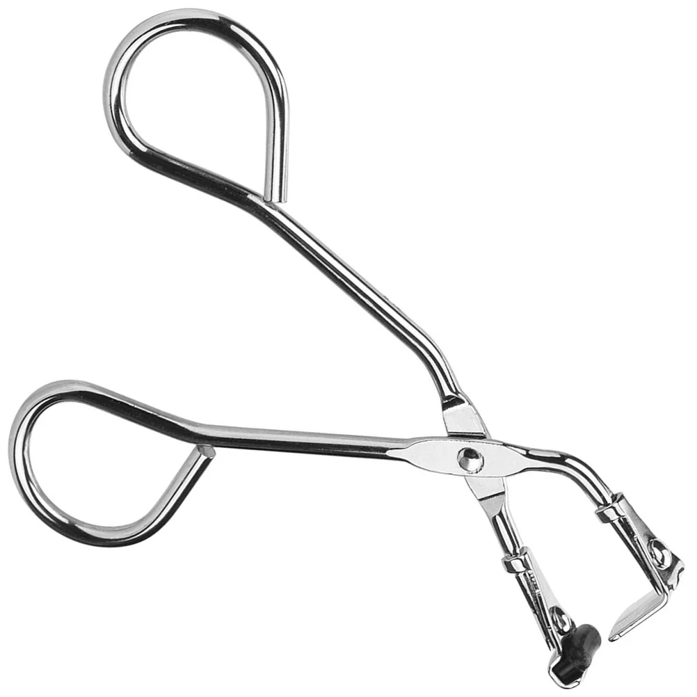 1pc Eyelash Curler Stainless Steel Curved Design For All Eye Shapes Portable Lash Curling Tool Makeup Accessory Tool
