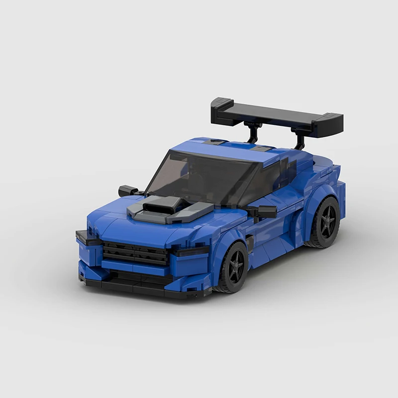 

City car model set, birthday/Christmas/Easter gift, suitable for displaying collectibles, building block DIY set for car enthusi