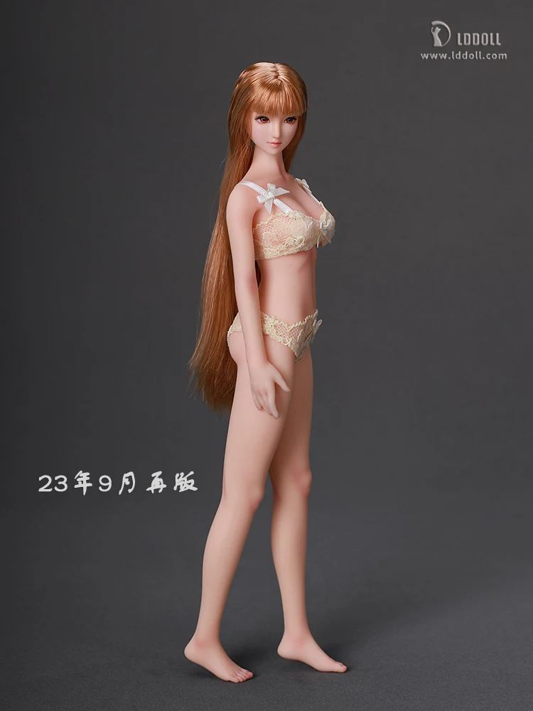 LDDOLL1/6 Silicone Flexible Seamless Figure Female Medium Chest Body 27M Action figure for collection