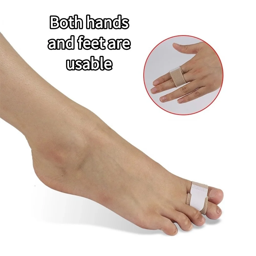 New Portable Finger and Toe Magic Tape, Bandage, Toe Divider, Toe Overlap, Thumb Abduction, Middle Toe, Small Cloth Stretcher