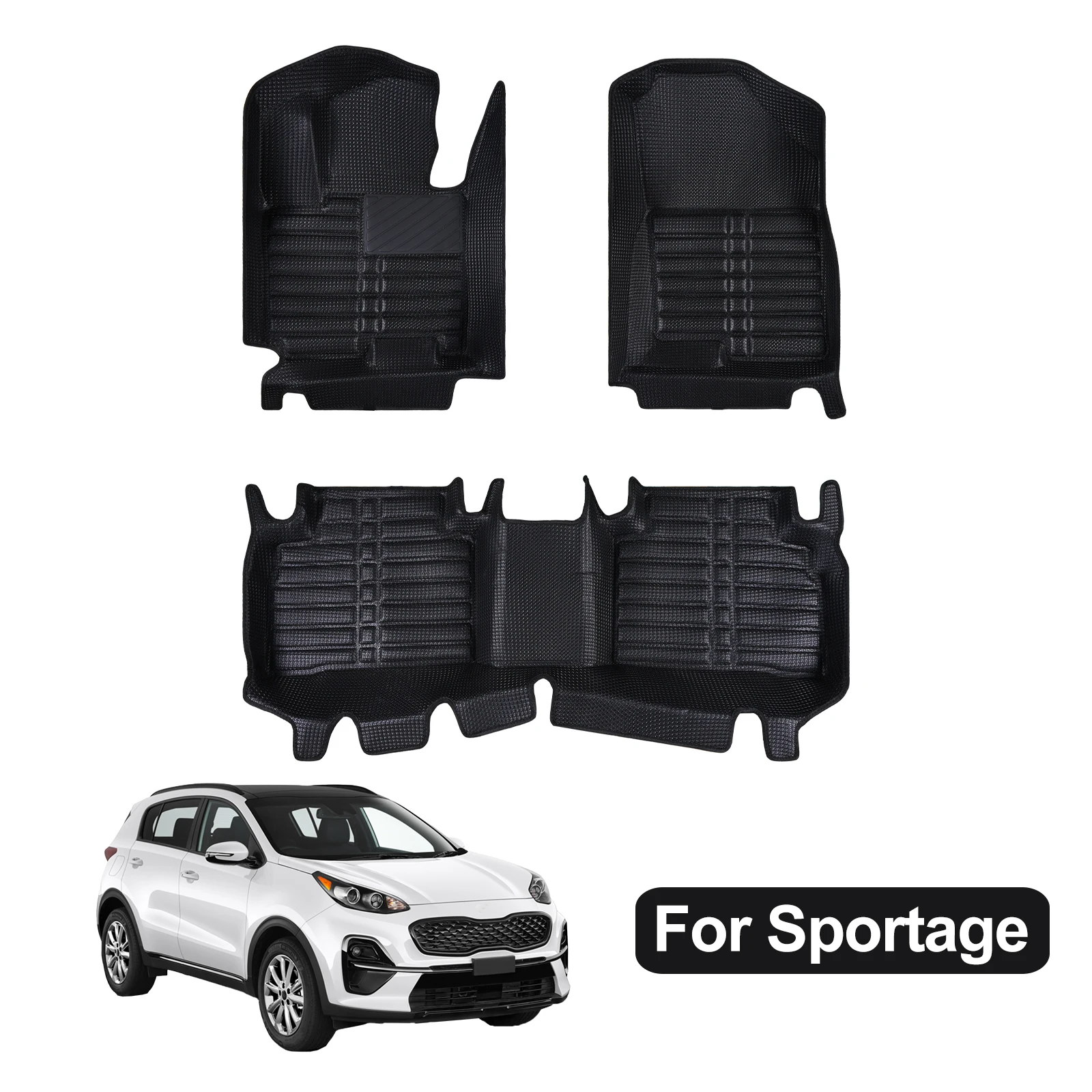

Car floor mat for Kia Sportage QL 2017-2022 Non-Slip Durable Four Seasons Car Carpet Easy Clean and Wear-Resistant Floor Mat