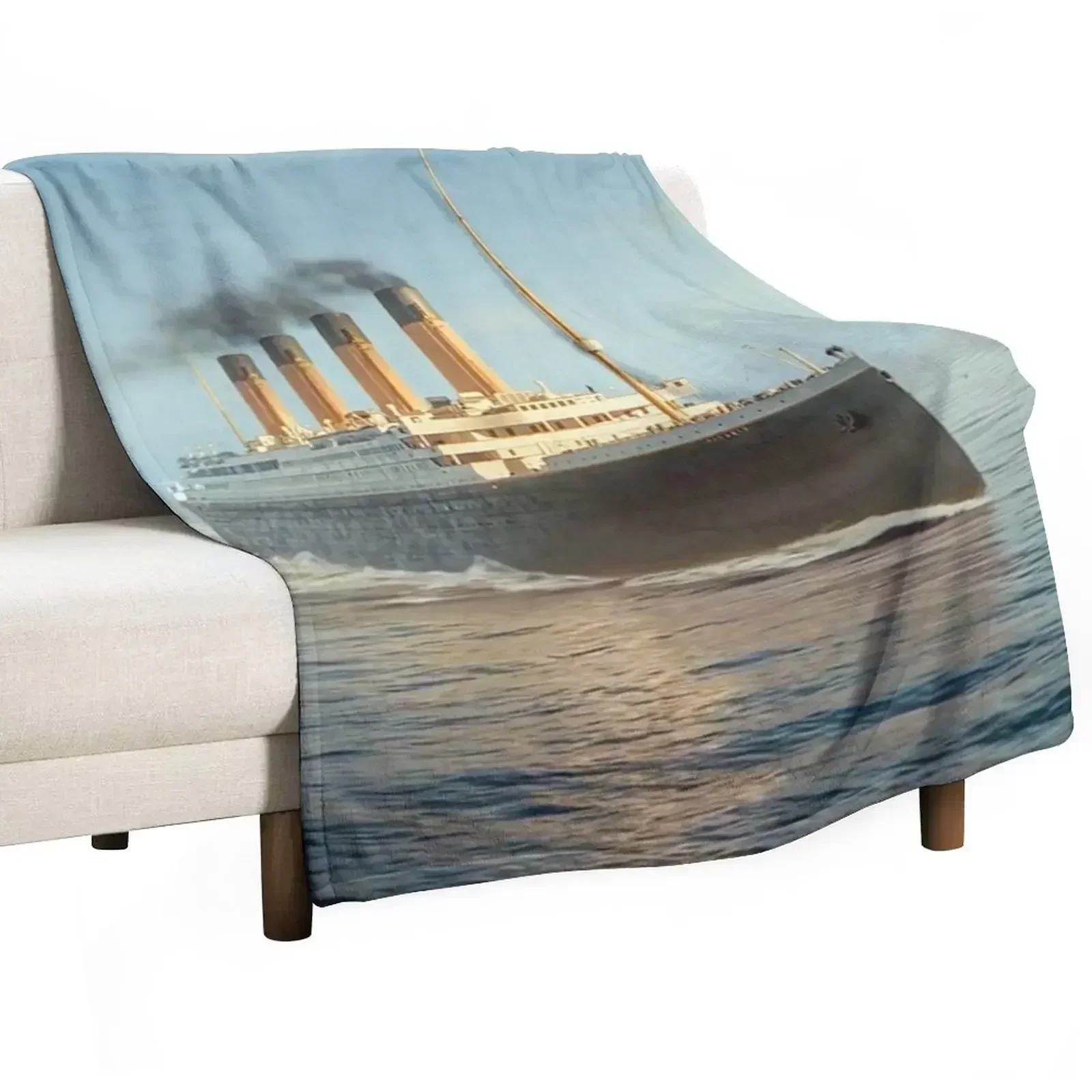 o-rms-titanic-throw-blanket-decoracao-de-natal-camas-de-inverno