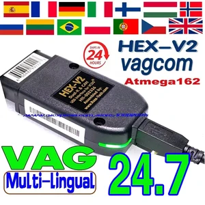 2024 VCDS VAGCOM Interface VCDSCAN HEX V2 تحديث 24.7 لشركة فولكس فاجن لأدوات تشخيص أوتوكوم السيارات متعددة اللغات لأودي سكودا سيات أفضل 10 مبيعات مع VCDS الأصلي - No8