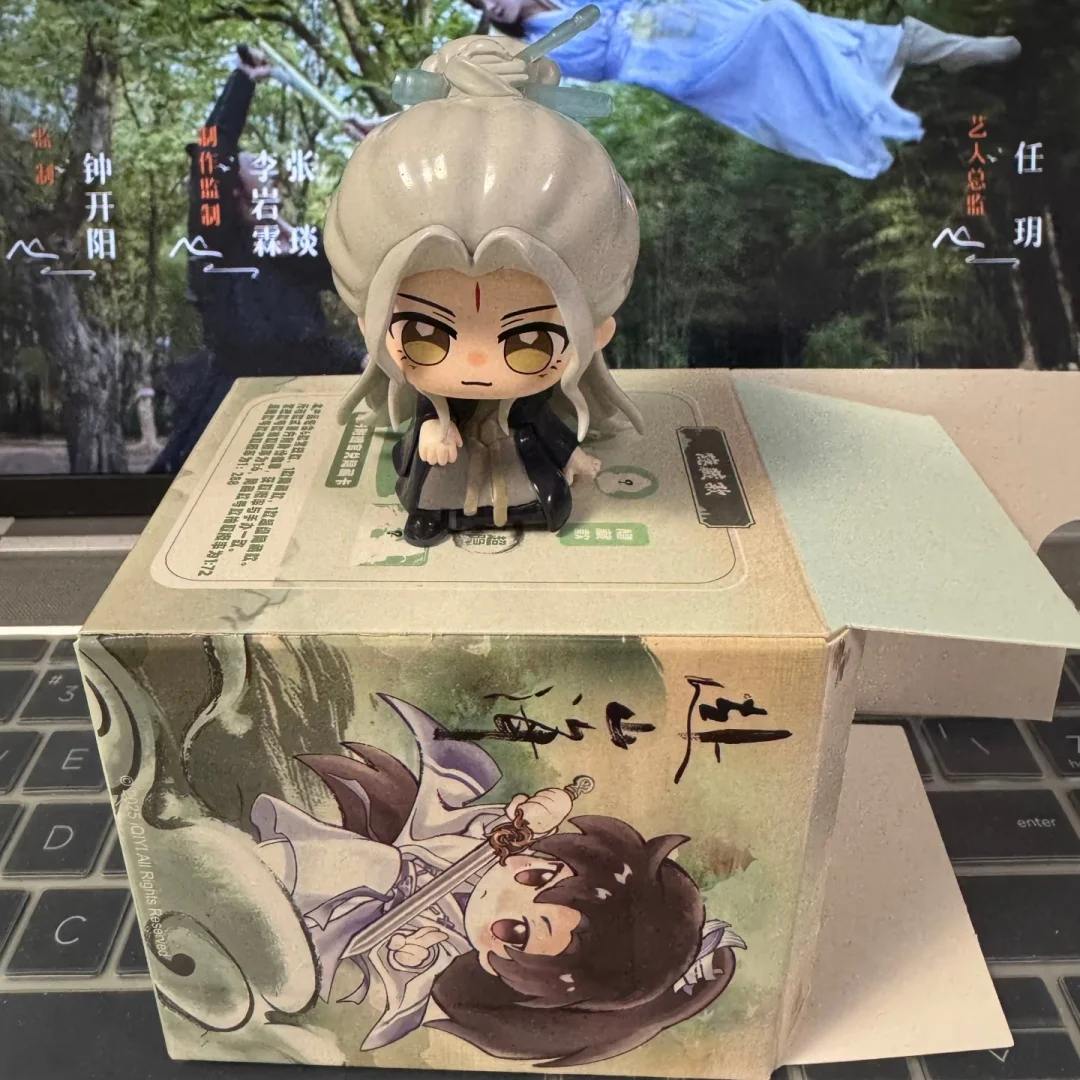 

Подлинная мини-фигурка Fu Shan Hai, вид на сито, горы, моры, слепая коробка, модель из ПВХ, настольный орнамент, игрушки, загадочная коробка, подарок