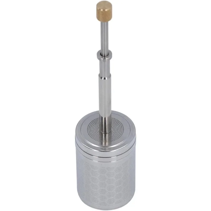 For Home and Travel Brew Plunger FinalPress Coffee Infuser Press Type Portable Stainless Steel Micro French Press Filter
