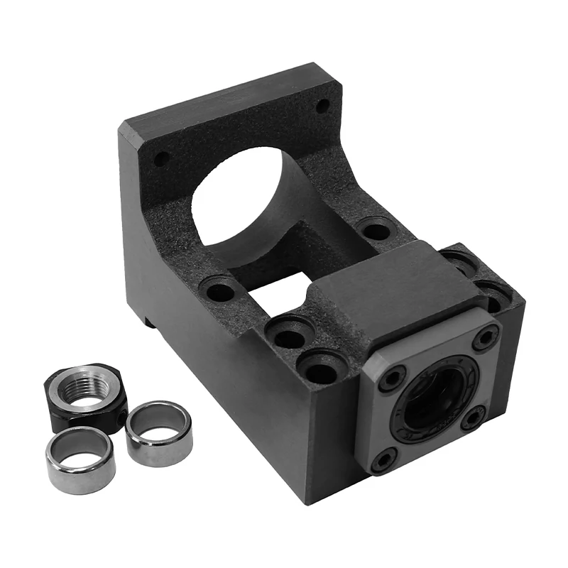 1PC Ball Screw SFU2004/2005/2010 End Processing With Nut + HM15 For Nema23/24/32/34 + BF15+ DSG20H Nut Housing + Coupler
