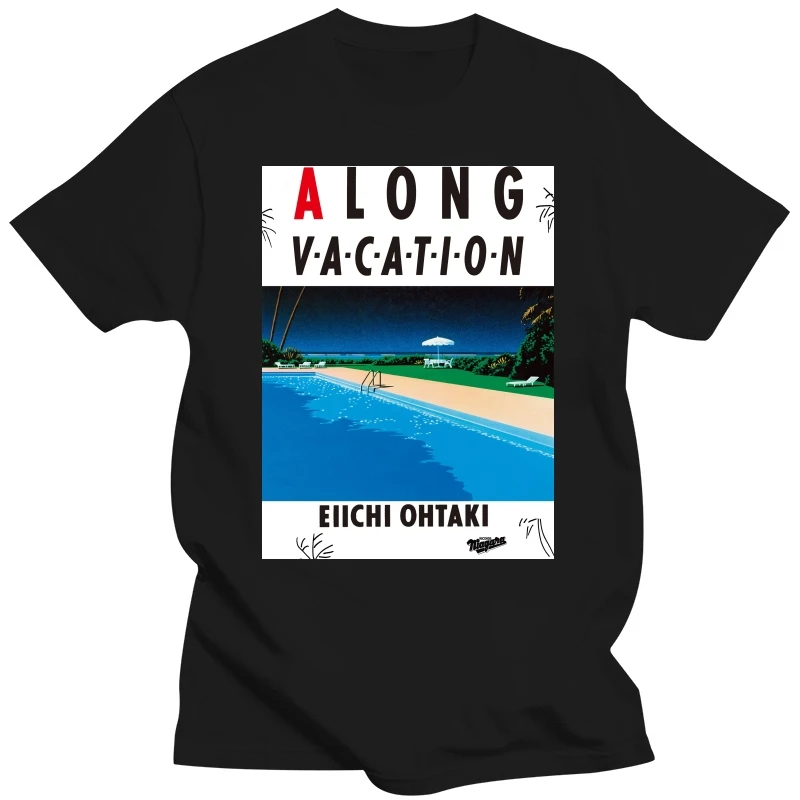 

Ohtaki Eiichi T-Shirt A LONG VACATION City Pop Cotton Tee