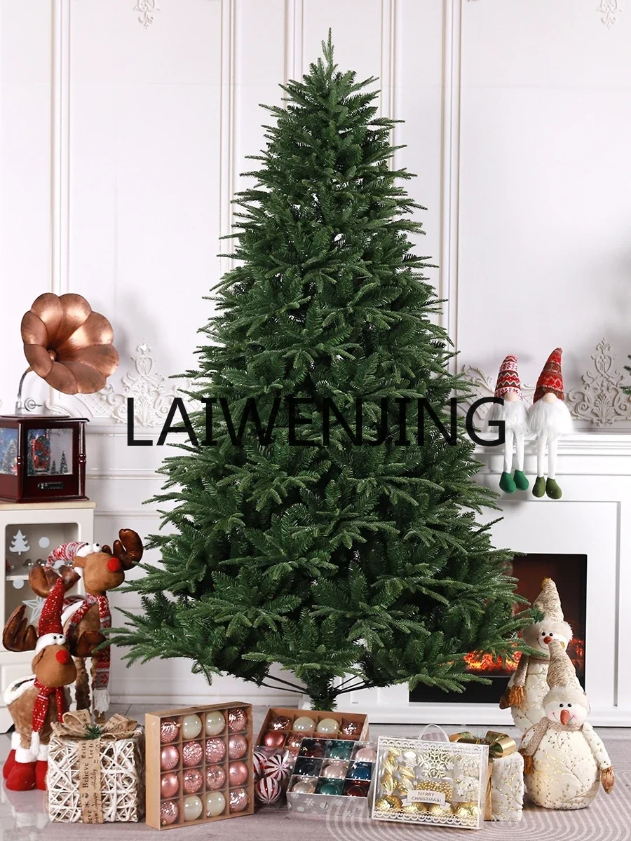 2024 new Christmas tree large luxury encrypted PE Christmas decoration ornament mall