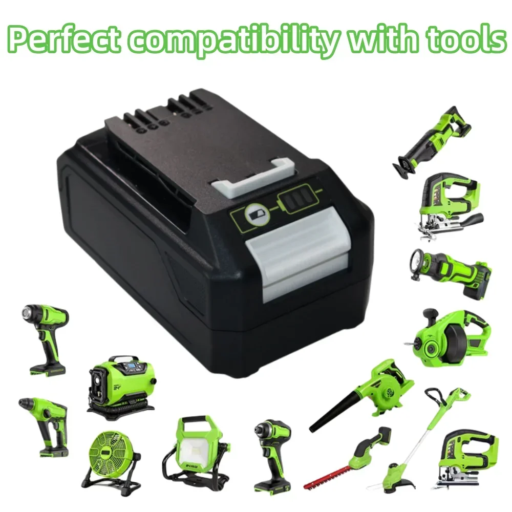 24V 4000/6000/8000mAh Li-ion Rechargeable Replacement Battery  For Greenworks Power Tools