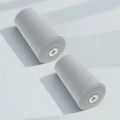 2Pcs White Blind Stoppers Replacement Parts for Window Roller Shutters Smooth Safety Stopper Fit Most Blinds Modern Simple