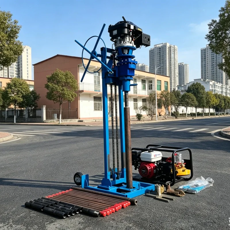 Customized Industry Top1 Water Well Drilling Rig,Bestselling Water Well Boring Machine, Reinforced Small Water Well Drilling Rig
