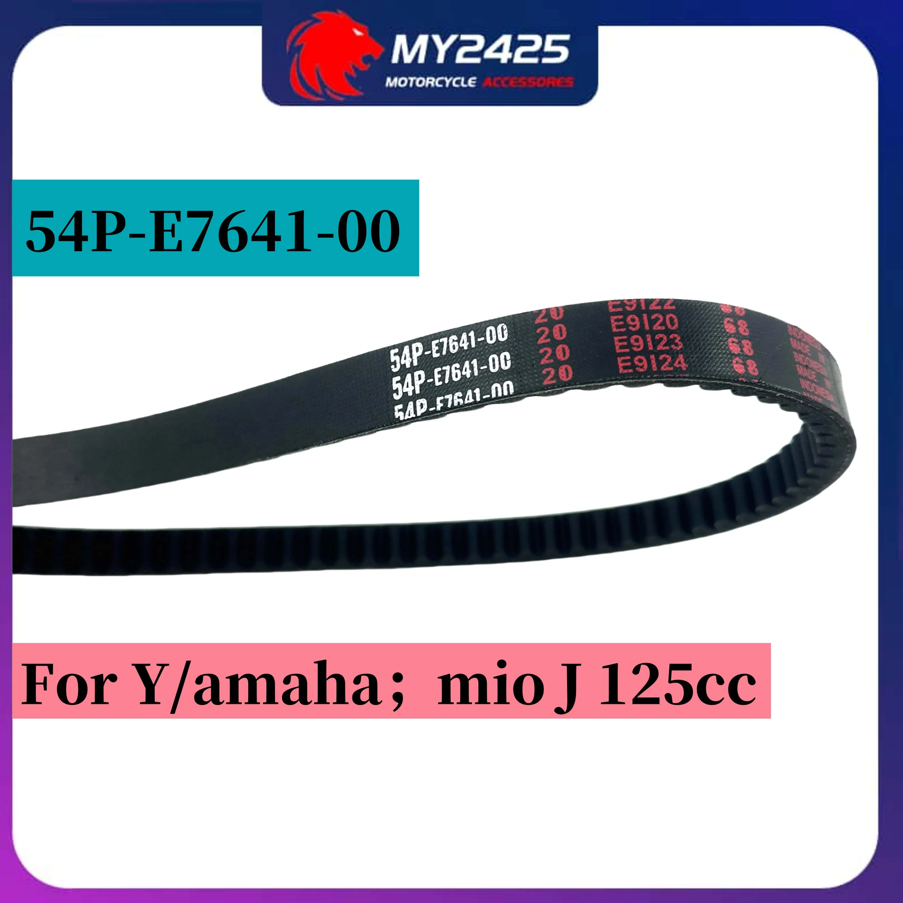 

Drive Belt For Y/amaha; mio J 125cc mode 54P-E7641 Drive Belt 54P-E7641-00