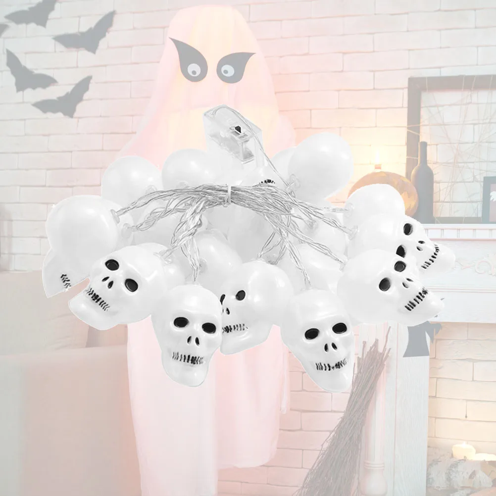 

Skull Design Halloween Lamp String Outdoor Garden Party Light String Decoration Holiday Illumination