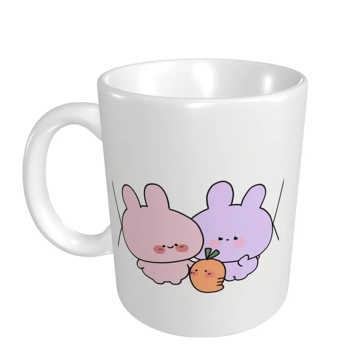 Asamimichaan Cute Asamimi Ceramics Coffee Mugs Tea Cup Milk Cups Gifts Drinkware Coffeeware