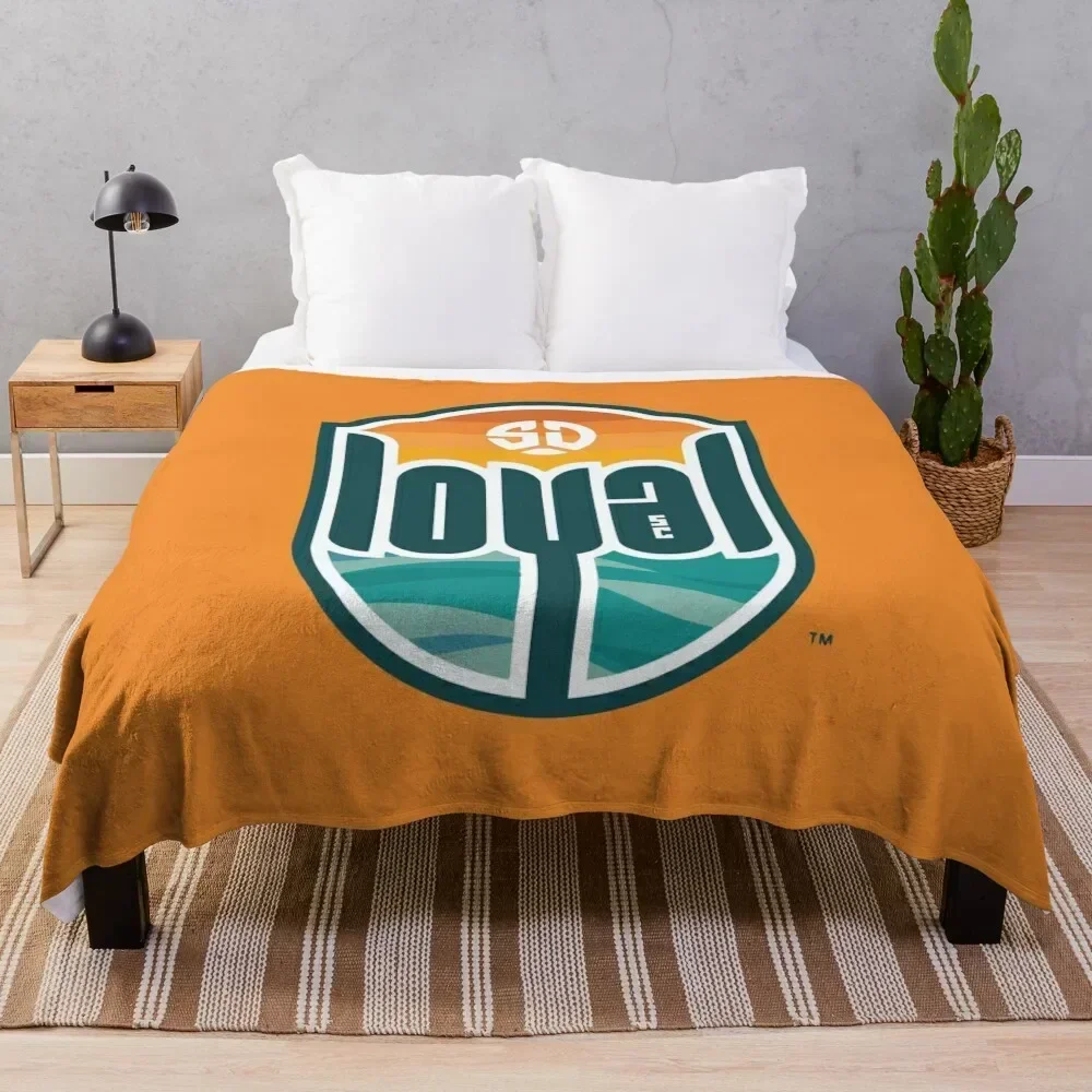 

San Diego Loyal SC Throw Blanket Personalized Gift Sofas Kid'S Large Blankets