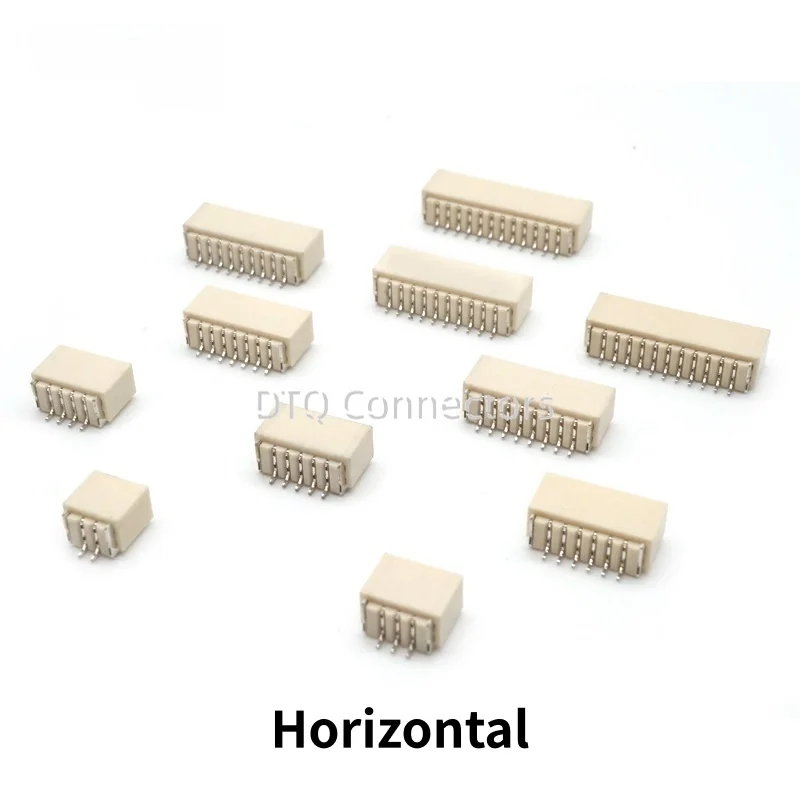 10PCS JST SH1.0 1.0mm Connector SMD Vertical/Horizontal Type Socket Wire-to-Board Receptacle 2P 3P 4P 5P 6P 7P 8P 9P 10P 11P 12P