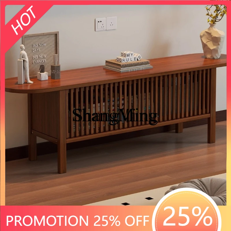 

SM medieval floor-to-ceiling TV cabinet living room household small apartment storage storage cabinet bedroom TV cabinet