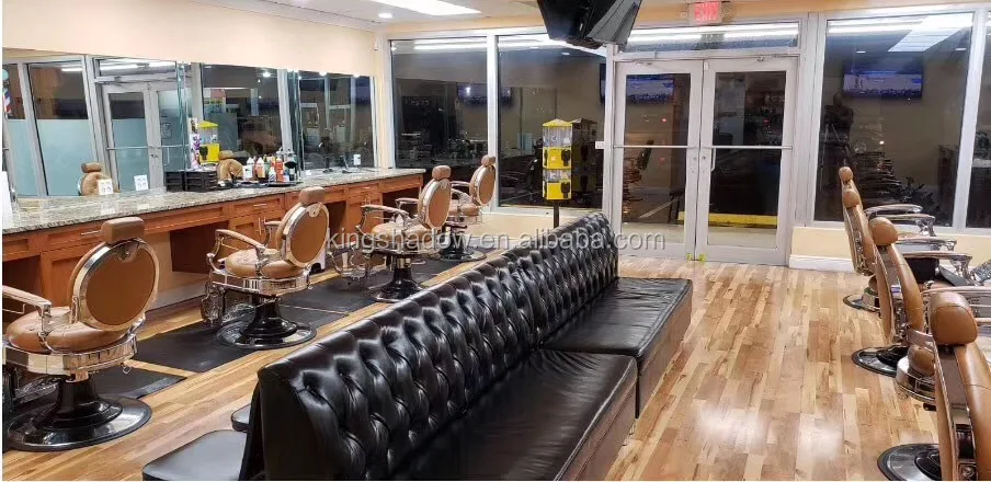 China supplies barber chairs beauty hair salon furniture set