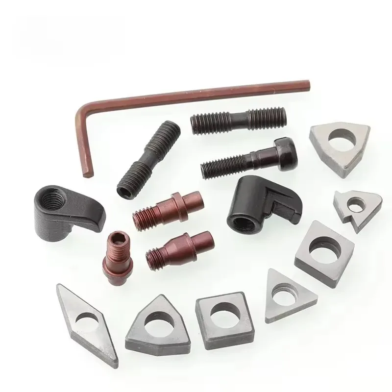 10pcs Threading Insert Tool Holder Shim STM1603R STM1603L STM1603 STM22R STM22L Carbide Gaskets Wear-Resistant CNC Turning Tool