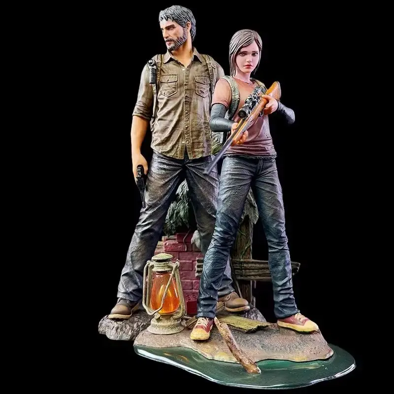 Figura de acción de Joel y Ellie de The Last Of Us, mercancía del juego, adorno de escritorio, modelo coleccionable, estatua, juguetes de cumpleaños, regalo