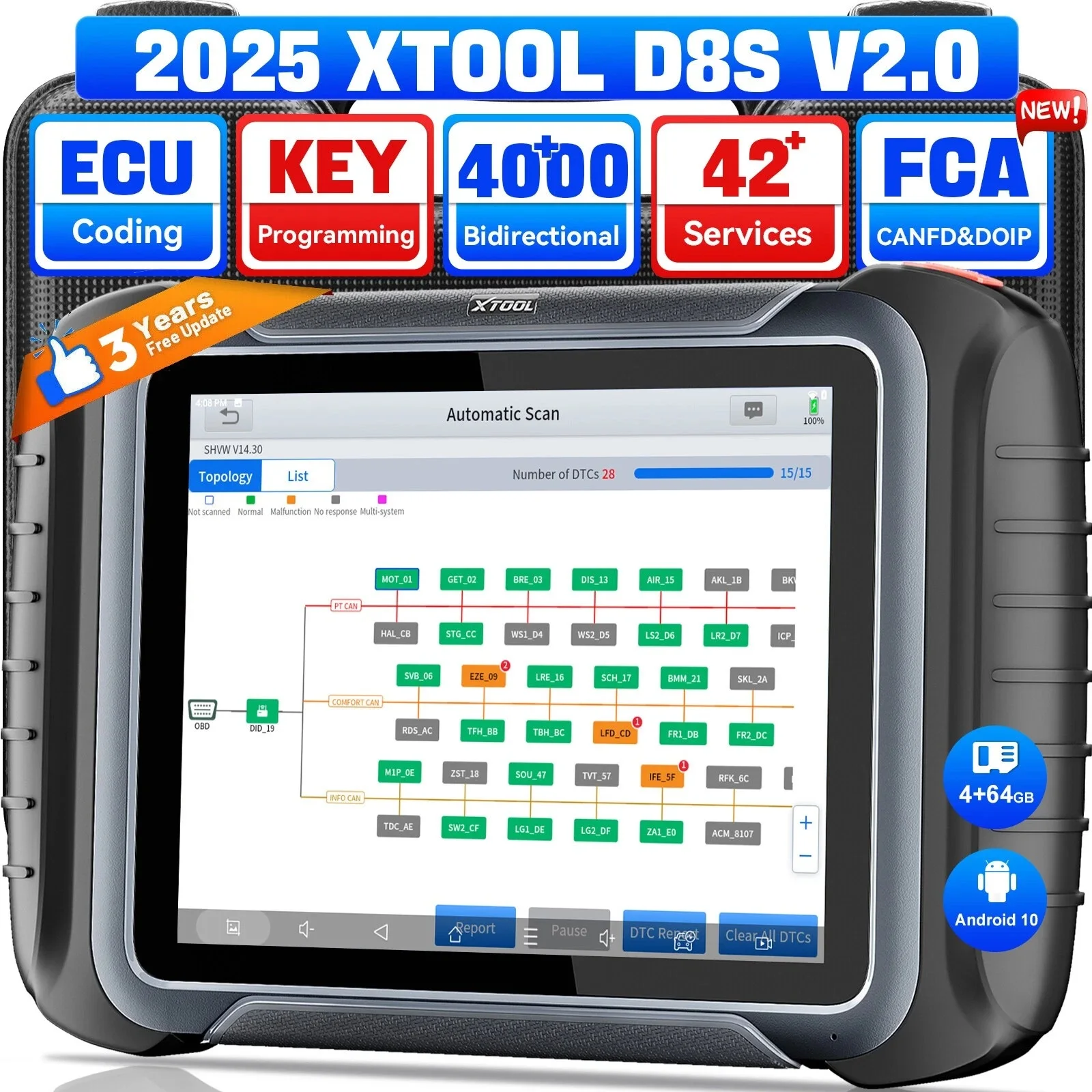 Xtool D8S Car Key P… - image