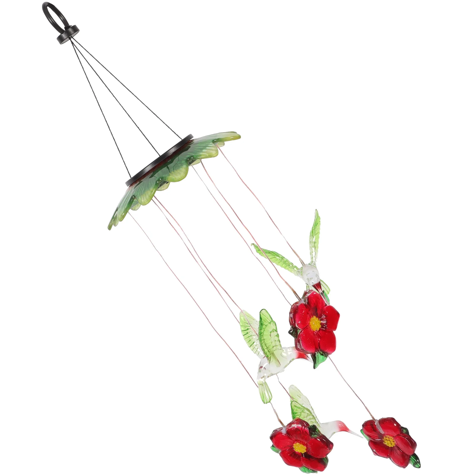 

LED Wind Chimes Light Solar Floral Changing Automatic Sensor Wind Lamp for Home Party Balcony Porch Patio Garden Decoration