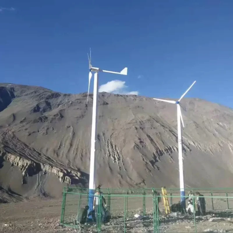 Free Energy Home Use 1kw 2kw 3kw 5kw Horizontal Axis Wind Turbine Generator