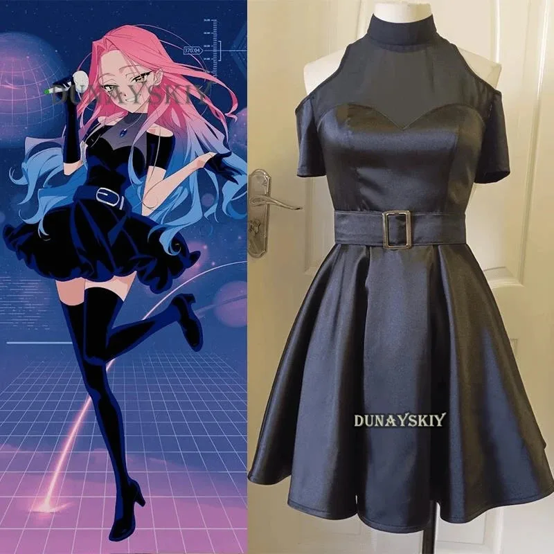 

Аниме Yiyi ALIEN Mizi, косплей, сценическое IDOL, Лолита, Хэллоуин, женское вечернее платье, костюм для вечеринки