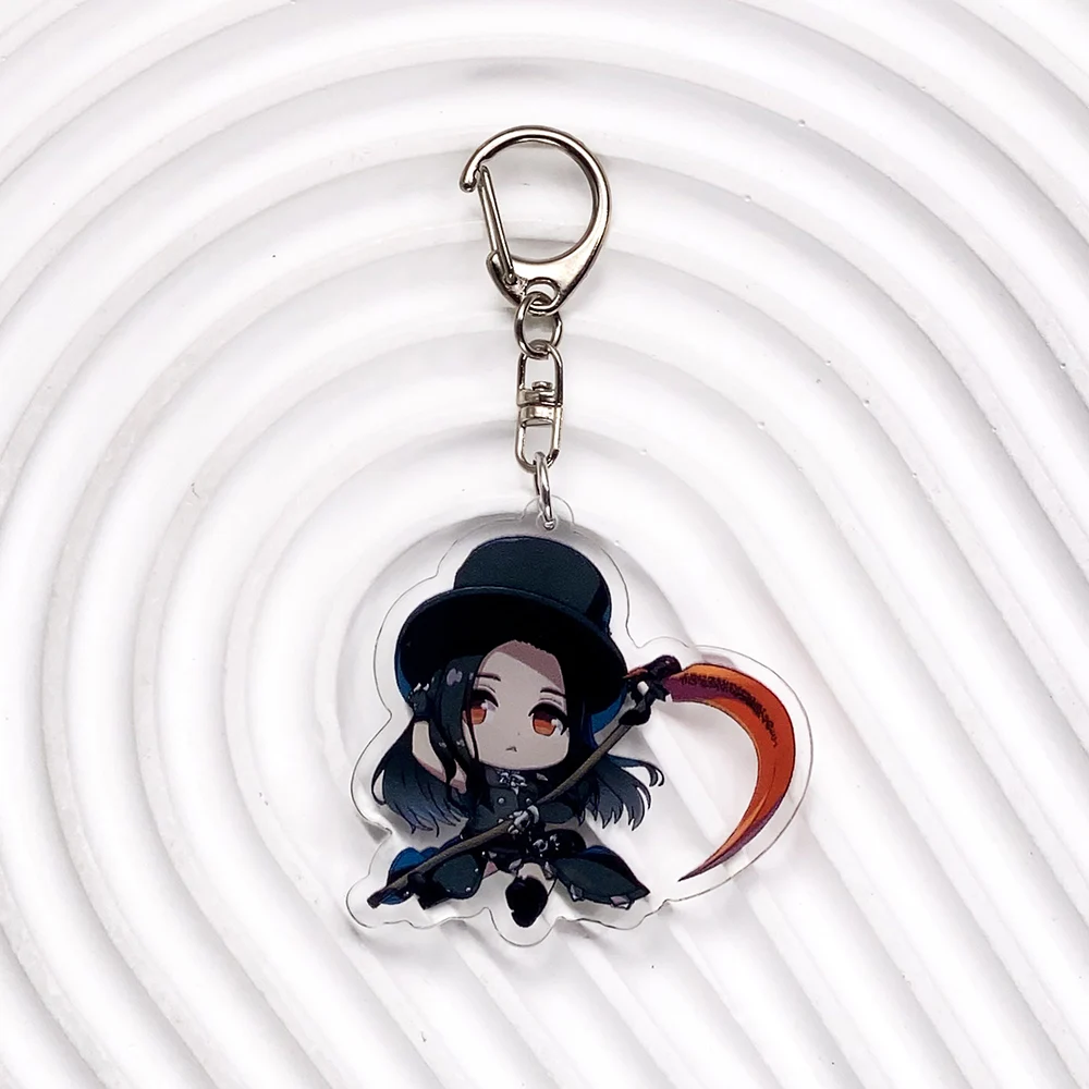 1/22PCS Game Guilty Gear Acrylic Car Keychain Cartoon Bag Charms Accessories Funny Cute Backpack Pendant Key Holder Friend Gifts