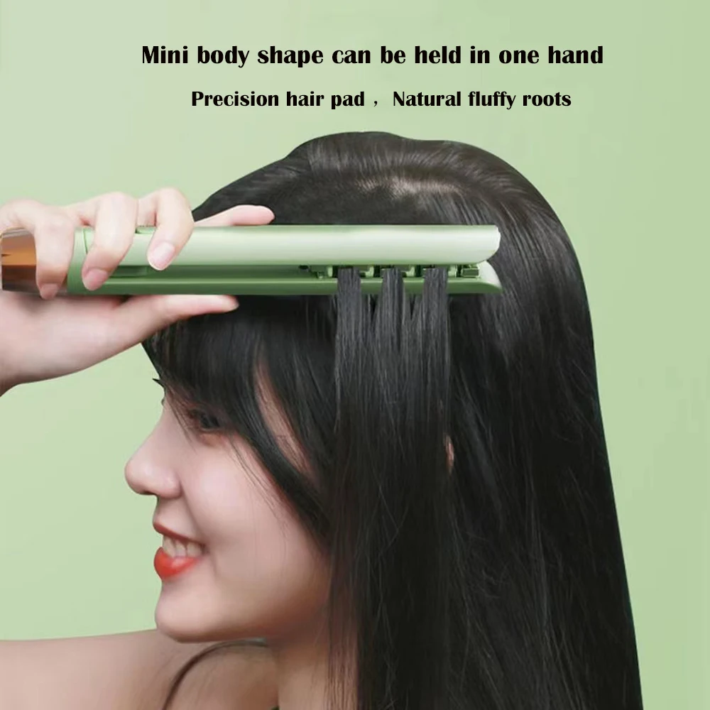 Electric Corn Perm Styling Tool Corrugated Hair Crimper Mini Clip Curling Iron Flat Plate Fluffy Hair Texture Tool - view 4