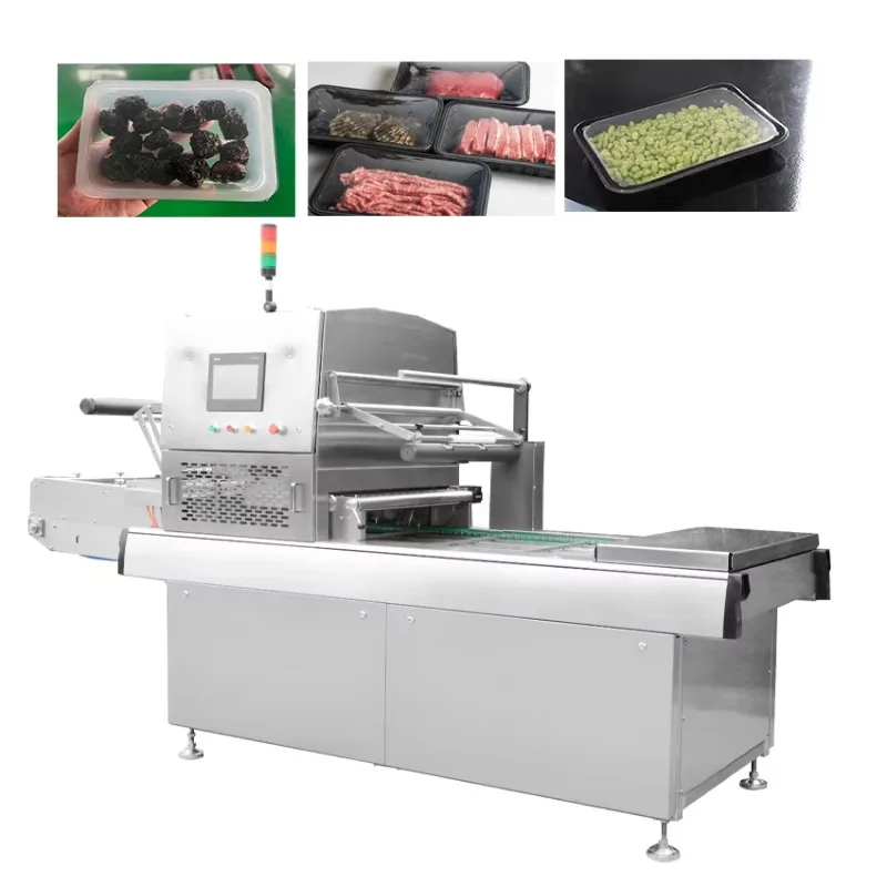 Fresh Keeping Box Sealer Multi Purpose for Meat Seafood Vegetables Extends Shelf Life Packing Machine Custom