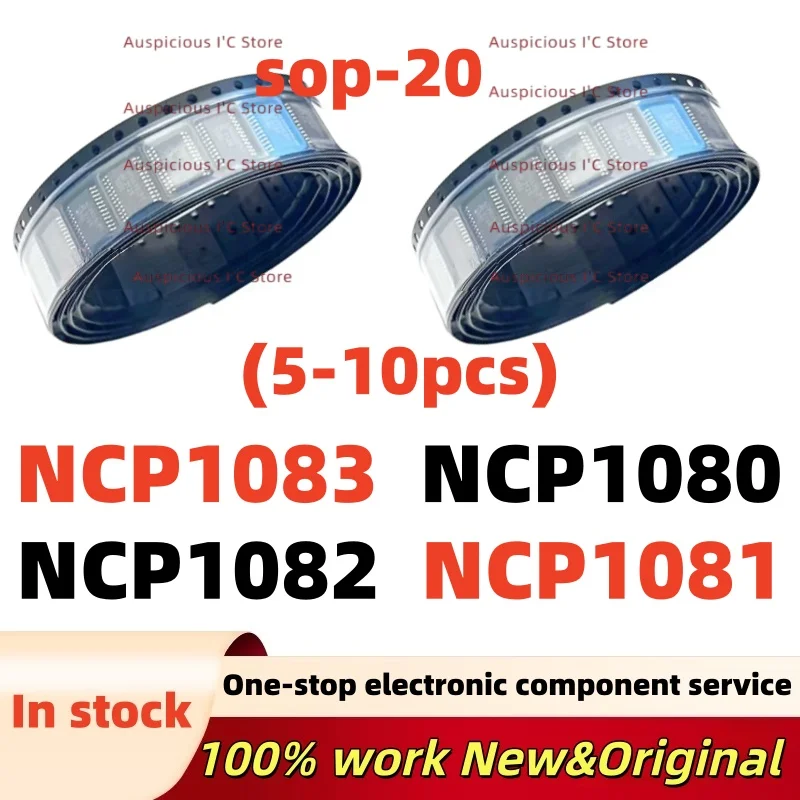 (5 piezas) NCP1080 NCP1081 NCP1082 NCP1083 NCP1080DER2G NCP1081DER2G NCP1082DER2G NCP1083DER2G SOP-20