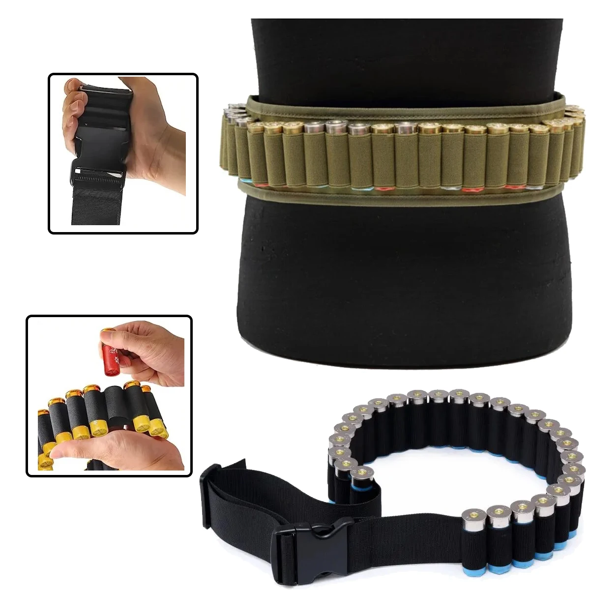 Tactical Shotgun Ammunition With 12 Caliber Bullets Rack Used For Hunting 26 Rounds For 5.56mm 22 223 204 Bullet