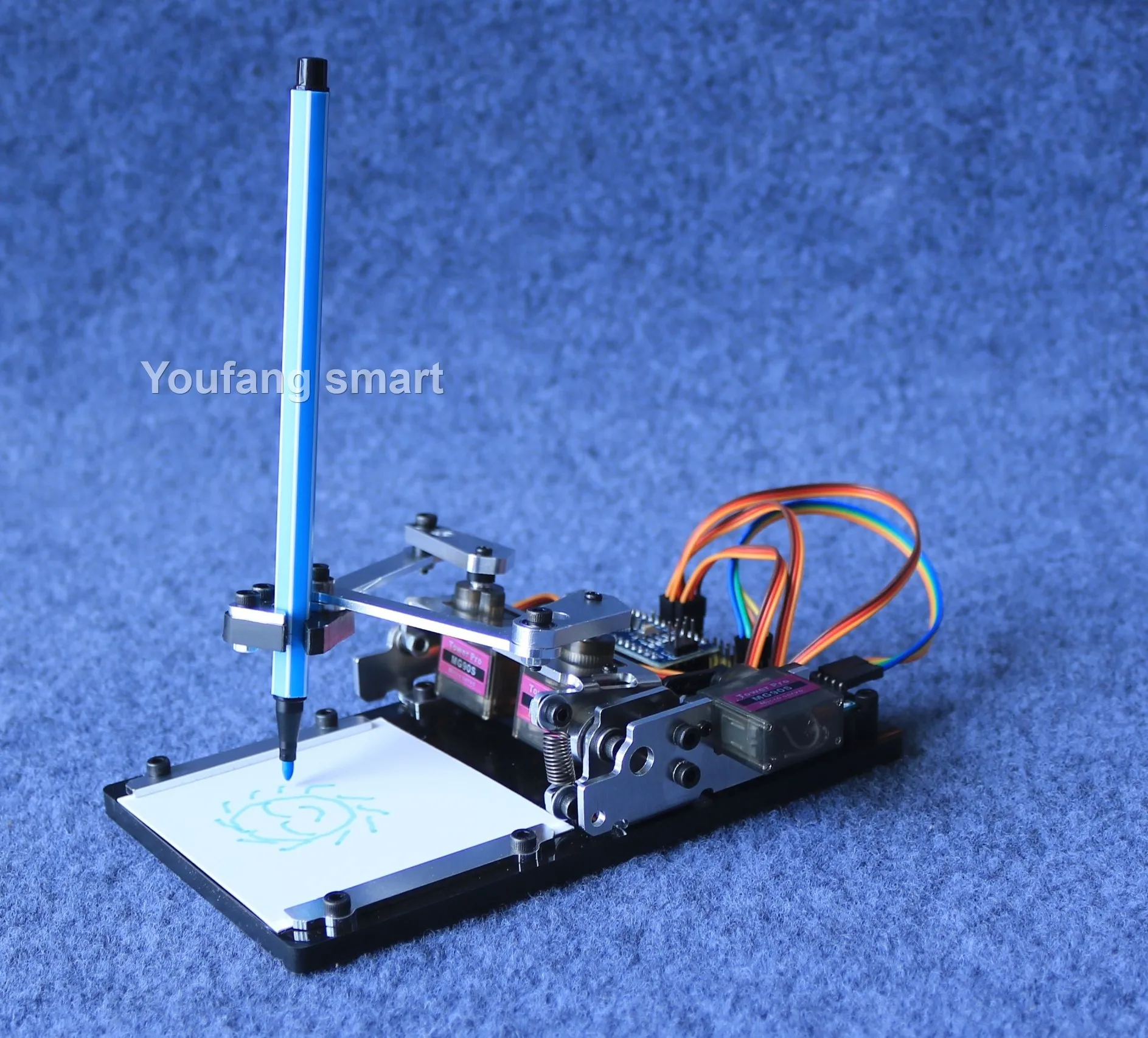 Drawbot Roboter MG90S Manipulator Artboard Bots APP Zeichenmaschine für Arduino Roboter DIY Kit für NANO programmierbarer Roboterstarter – Detail 9