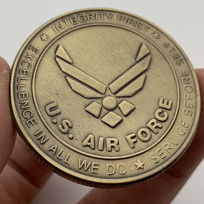 antique gold coins Custom zinc alloy coins You can customize your own logo  coins cheap us military air force coin