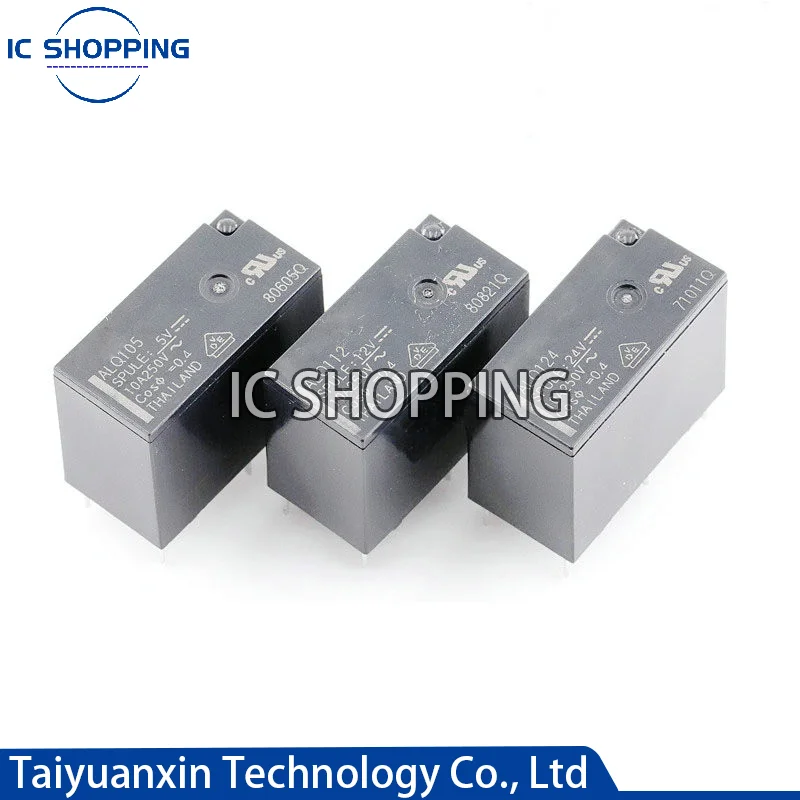 5PCS 100% New Original Relay ALQ105 ALQ112 ALQ124 5PIN ALQ305 ALQ312 ALQ324 4PIN