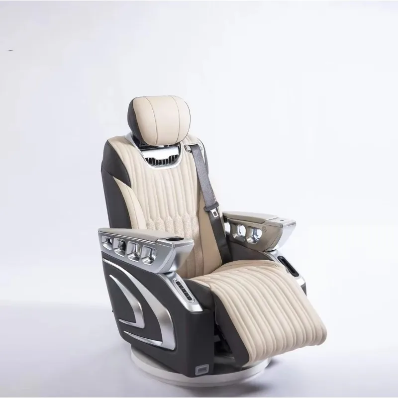 Luxury VIP SUV/Van Leather Car Seat with Touch Screen Console Armrest Adjustable Power Features for Optimal Comfort Tools