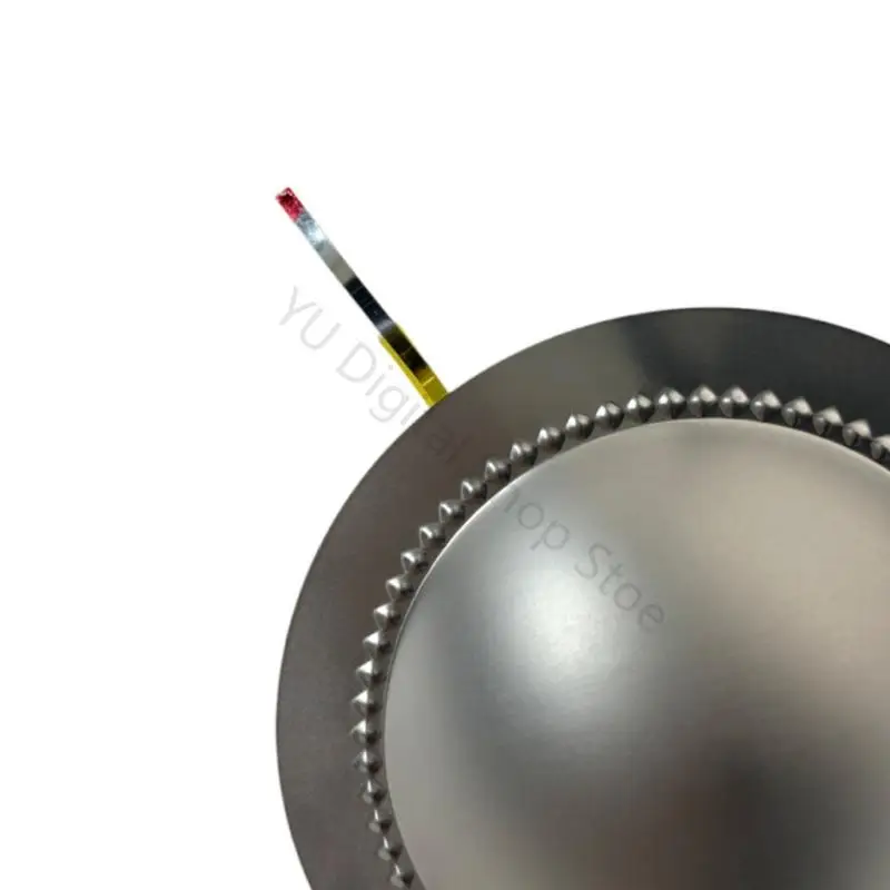 96BA Ersatz-Hochtöner-Schwingspulenmembran, 51,5 mm Metall-Lautsprecherteil, Kupfer-Aluminium-Konstruktion, für routinemäßige – Detail 2