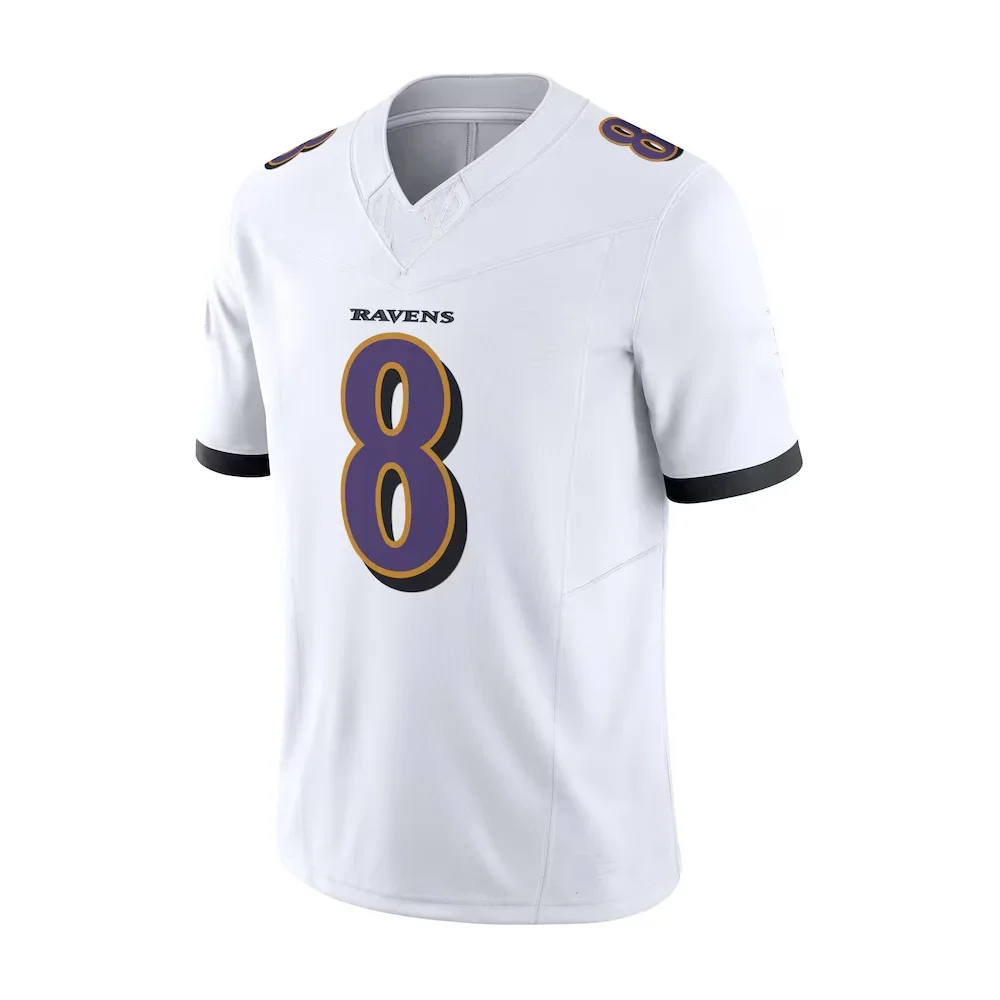 2024 New Style Summer Adult Baltimore American Football Jersey Rugby Jersey Sportswear Training Jersey Ravens T-shirt Cool