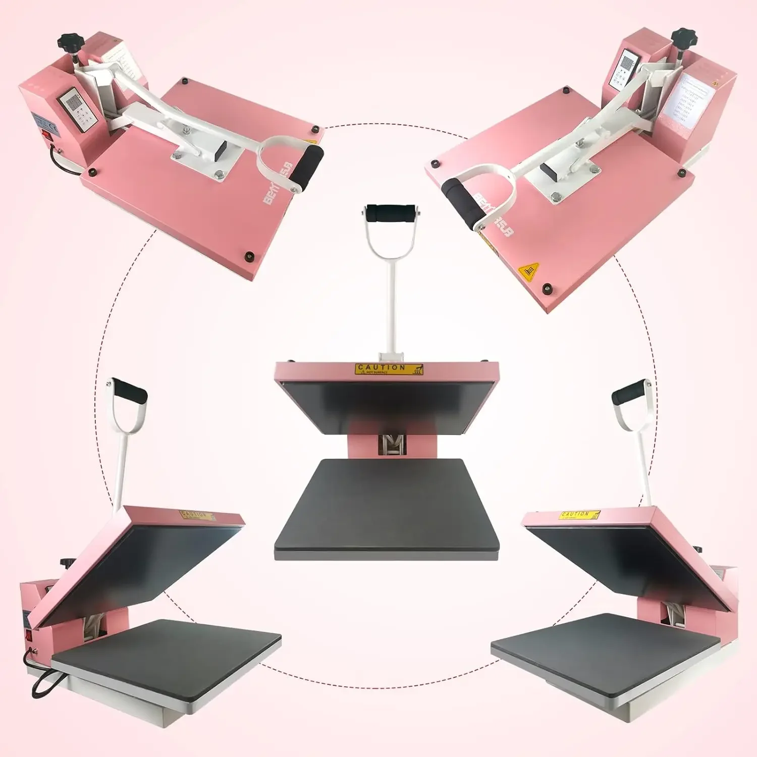 Print T-Shirt Machine DIY Digital Industrial Quality Heat Press Machine Clamshell Transfer Sublimation