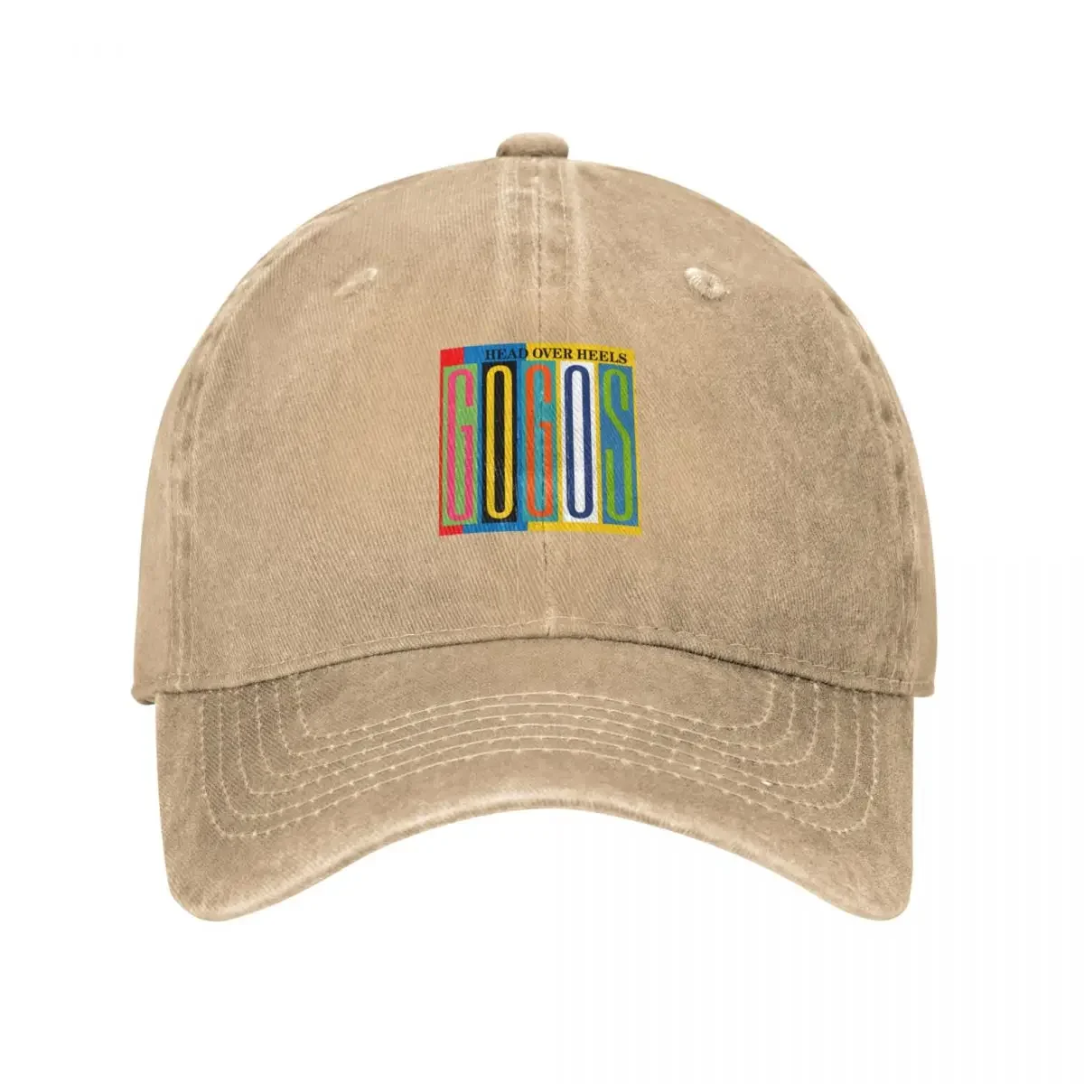 Head Over Heels The Go-Go's With Backgorund Head Over Heels The Go-Go's With Backgor Baseball Cap Beach Men's Hats Women's